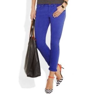 J. Crew Blue Matchstick Jeans